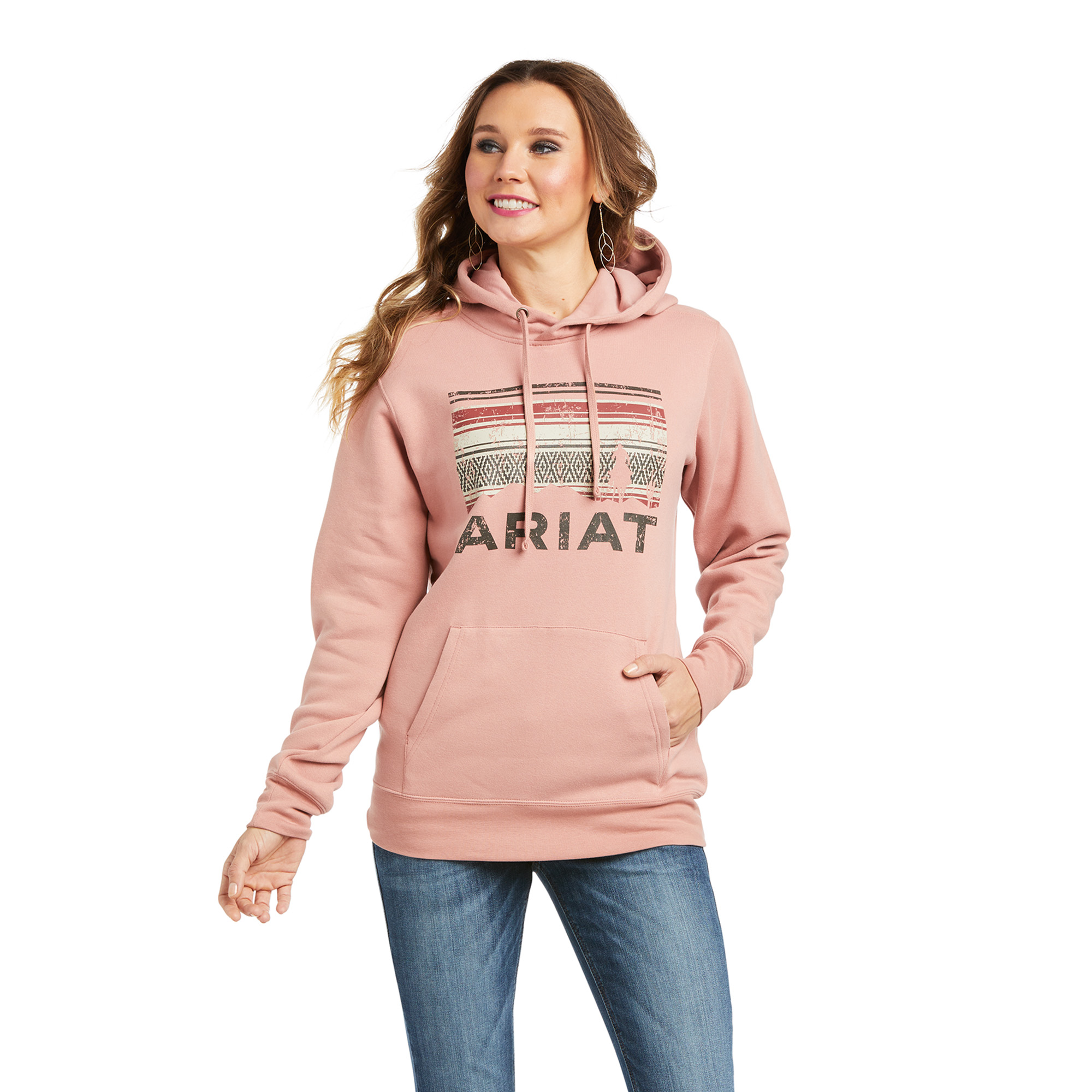 ariat logo hoodie